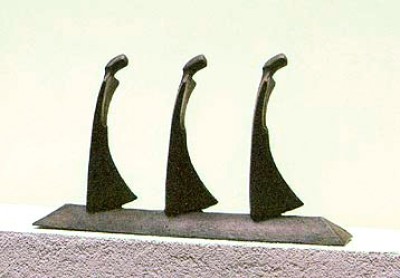 Repetition.(Wiederholung) 2001, Beeld door Hans Grootswagers