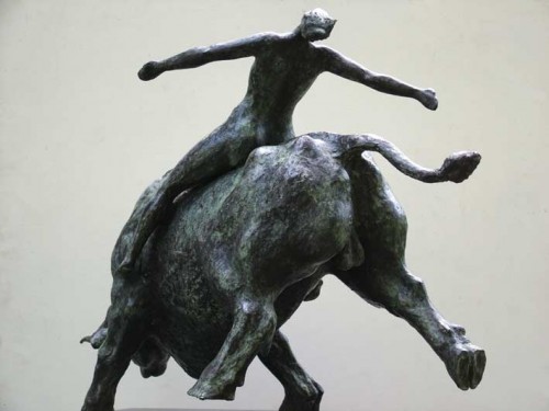 Zeus schaakt Europa.(Zeus entf, Hans Grootswagers